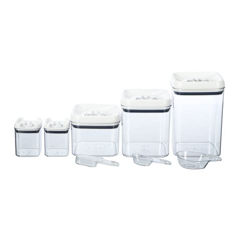 Better Homes & Gardens 8 Pack Baking Storage Containers with Flip-Tite