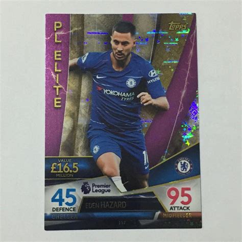 Topps Match Attax Ultimate 20182019 Eden Hazard Pl Elite Hobbies