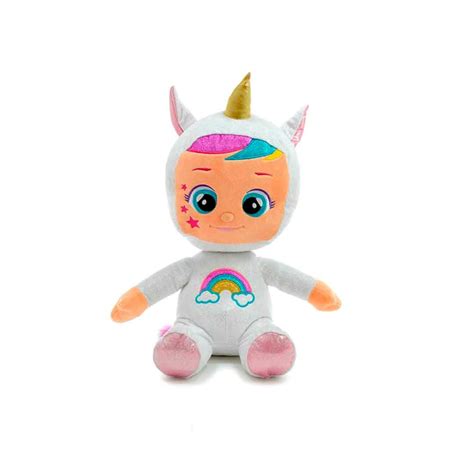 Peluche Unicornio Cry Babies 15cm Bebés Llorones 001 Universo Binario