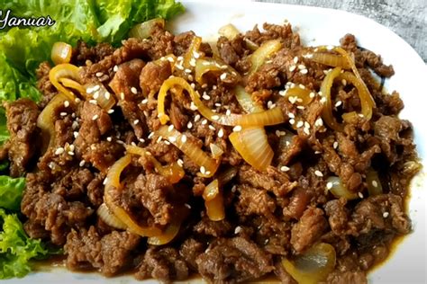 Cara Membuat Beef Bulgogi Ala Korea Dengan Daging Kurban Dan Bahan