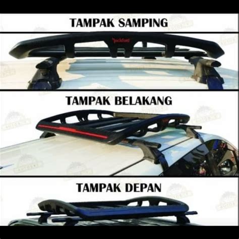 Jual Roof Rack Rak Bagasi Atas Mobil Universal Rock Ford Style