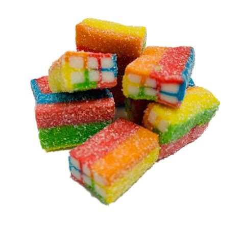 Jujubes Brique Arc En Ciel Bonbon Chez Soi Confiserie Bonbons