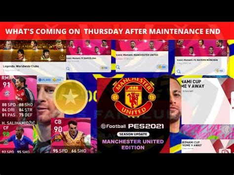 Pes 2021 What Is Coming Thursday What Is Coming Thursday In Pes 2021