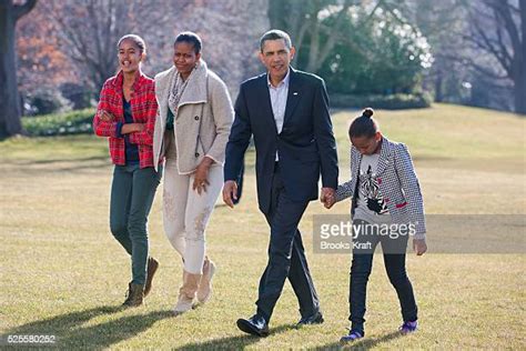 13 First Family Returns To White House From Hawaiian Vacation Stock ...