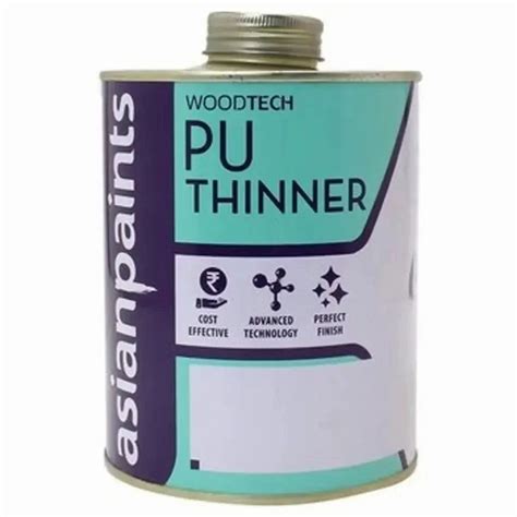 Toluene Asian Paints Woodtech Pu Thinner Packaging Type Bottle