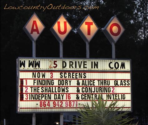 Lowcountry outdoors: Auto 25 Drive In Movie - Greenwood / Old 96 District