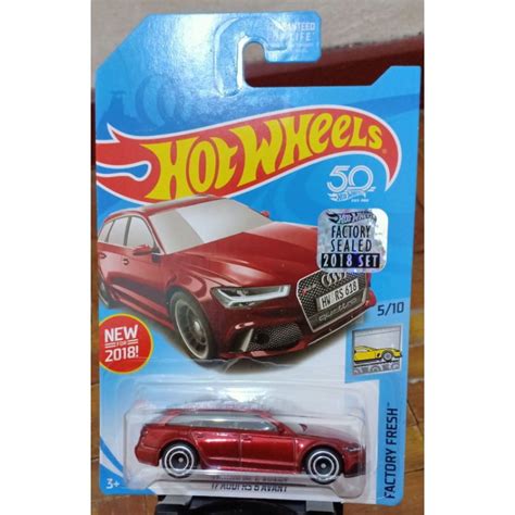 Hot Wheels Audi RS 6 Avant STH With Protector Shopee Malaysia