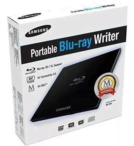 Leitor E Gravador De Cd Dvd Blue Ray Externo Samsung Parcelamento Sem