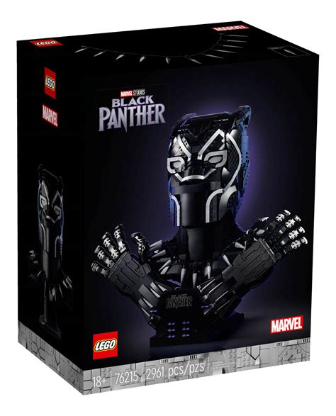 The LEGO x Marvel Black Panther Bust: Everything Is Awesome in Wakanda