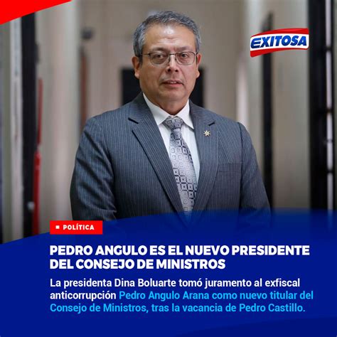 Exitosa Noticias On Twitter 🔴🔵pedro Angulo Arana Exfiscal