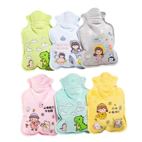 Waxcmxyh Cute Cartoon Hot Water Bag Compact Portable Soft Comfortable Blind Box Walmart