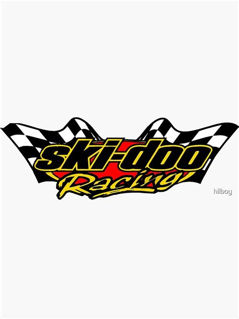 Ski Doo Logo Sticker For Sale By Hilboy Redbubble