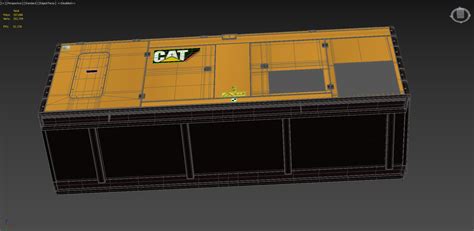 Artstation Diesel Generators 02 3d Model Resources