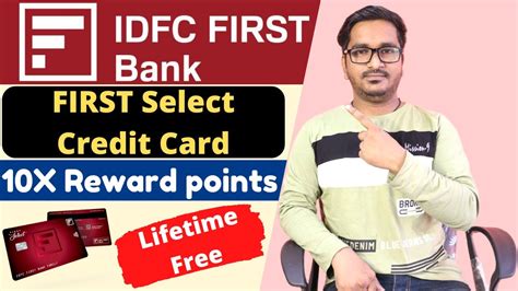 Idfc First Bank First Select Credit Card Features Benefits Charges