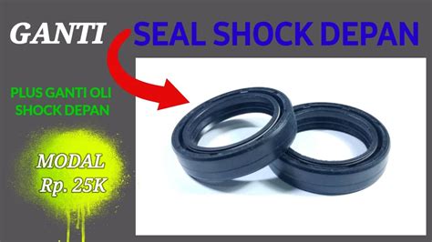 Cara Ganti Seal Shock Depan Motor Hoda Matic Youtube