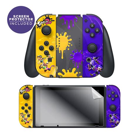 Amazon Controller Gear Nintendo Switch Skin Screen Protector Set