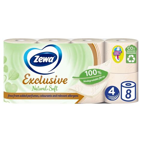 Zewa Exclusive Natural Soft Papier Toaletowy Rolek Zakupy Online Z