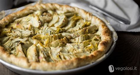 Torta Salata Vegan Ai Carciofi E Crema Di Patate Ricetta Facile