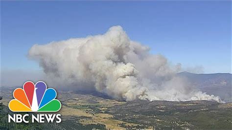 Fast Moving Wildfire In Northern California Prompts Mandatory