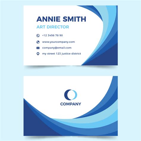 Sample Of Business Card Template