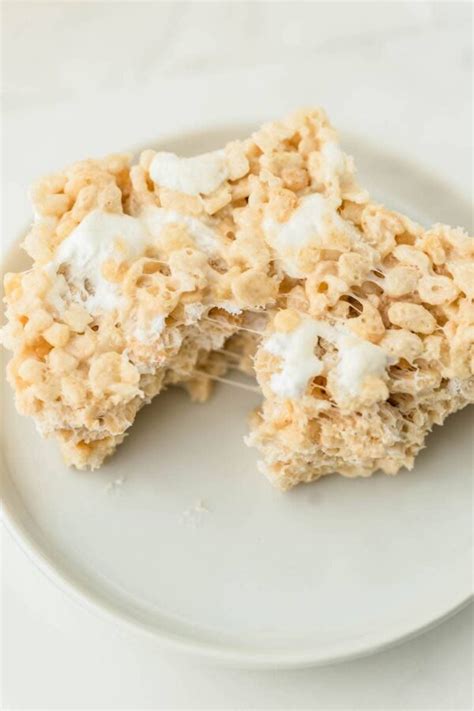 Brown Butter Rice Krispie Treats The Novice Chef