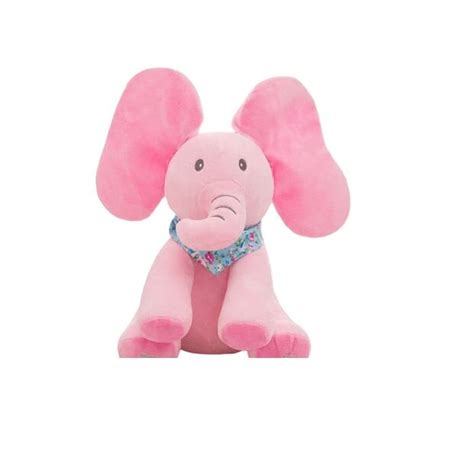 Elefant Interactiv Din Plush Cucu Bau Roz Emag Ro