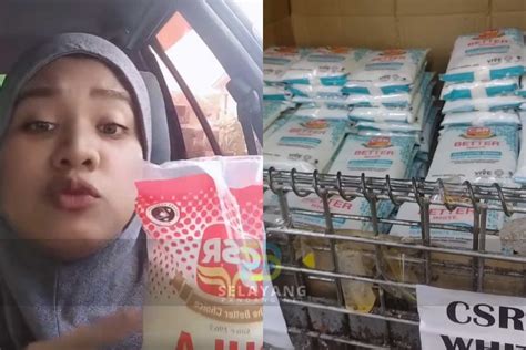 Wanita Mengamuk Disuruh Beli Gula Premium Rm Tapi Warga Asing