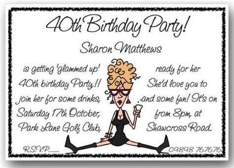 Get FREE Template Funny Birthday Party Invitation Wording Funny