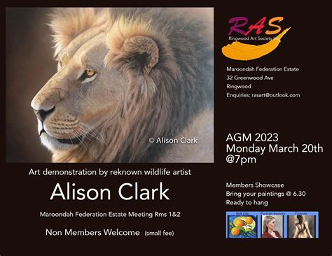 Demonstrator Alison Clark Copy Ringwood Art Society Inc