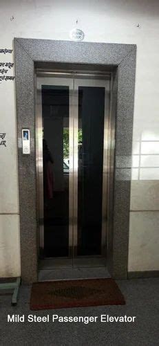 Mild Steel Passenger Elevator Max Persons 6 Persons Maximum Speed 3