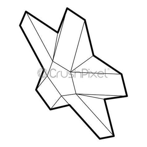 Star icon in outline style - stock vector 3367631 | Crushpixel