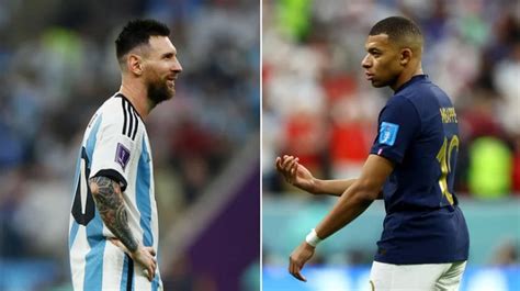 Messi Vs Mbappé Un Duelo Aparte En La Final Por El Campeonato Del Mundo