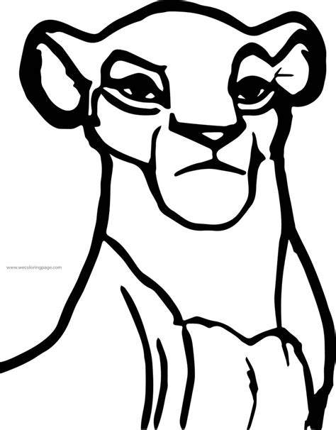 Sarafina Front View Coloring Page Wecoloringpage