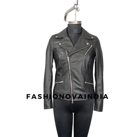 Handmade Womens Lamb Skin Leather Celebrity Jacket Etsy