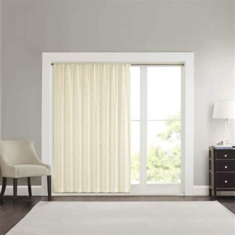 Madison Park Irina Diamond Sheer Window Panel 50 X 95 Ivory 1 Unit Smith’s Food And Drug