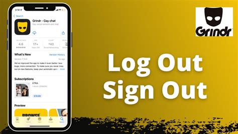 How To Log Out Of Grindr App Sign Out Grindr Youtube