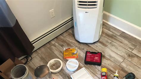 How To DIY Venting Portable AC Unit Through Wall YouTube