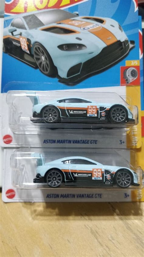 Hot Wheels Aston Martin Vantage Gte Gulf Hobbies Toys Toys Games On Carousell