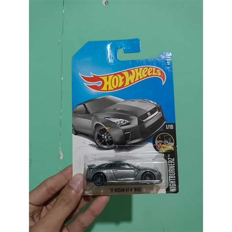 Jual Hot Wheels 17 Nissan Gt R R35 Black Shopee Indonesia