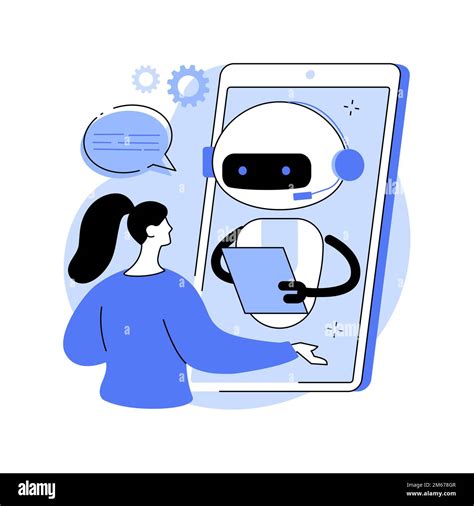 Chatbot Customer Service Abstract Concept Vector Illustration Customer