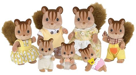 Sylvanian Families Walnut Squirrel Family | World Of Wonder Toys