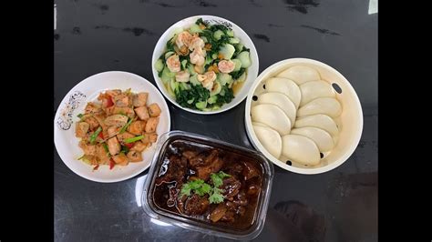 Braised Pork Belly Buns Stir Fry Salmon Stir Fry