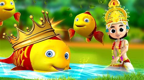 Magical Fish Prince Story D Animated Telugu