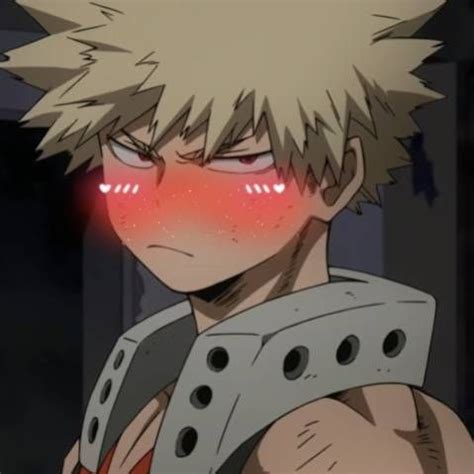 Bakugo Blush Anime Bakugou Face Expressions Funny Memes