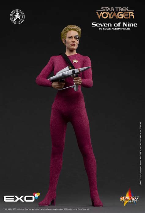 Star Trek Voyager Seven Of Nine 1 6 Figur EXO 6 SPACEart