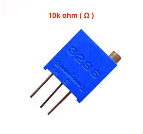 K Ohm Single Turn Trimpot Variable Resistors W Lf