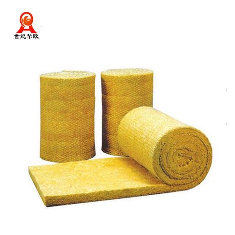 3000X600mm Fire Insulation 50mm Thick Rock Wool Blanket With Wire Mesh