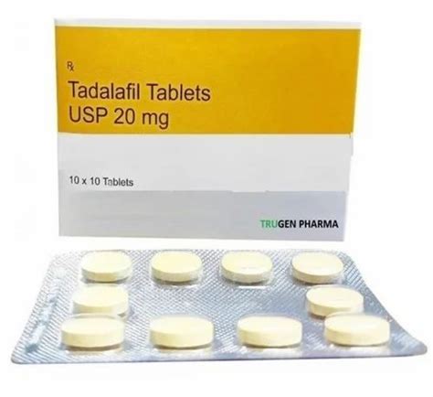 Tadalafil Tablets at best price in Bhagwanpur by M/S Trugen ...