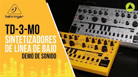 Conoce El Sonido Del Nuevo Sintetizador TD 3 MO De Behringer YouTube