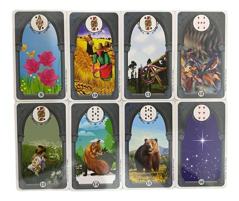 Baralho Santa Sara Lenormand Tarot Cigano 36 Cartas Artha